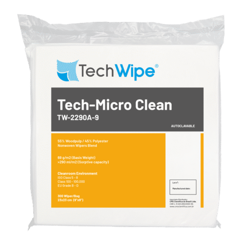 Pano para Sala Limpa Tech-MicroClean TW-2290A-9